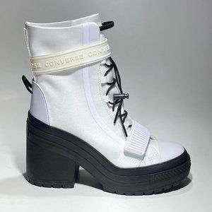 Converse Chuck Taylor All Star GR82 XX High Heel White Boots Women's Size 7